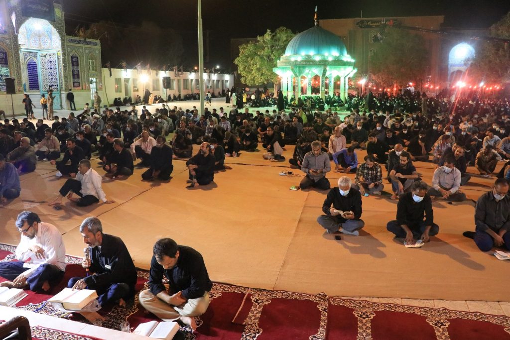 IMG 0257 1024x683 مراسم احیاء شب بیست و سوم ماه رمضان در رودان+عکس